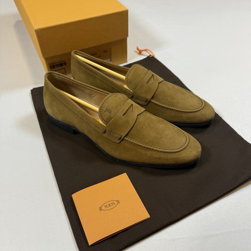 Tod’s MOCASSINO GOMMA LEGGERA Loafer Size 7.5UK/9US New In Box MSRP $745